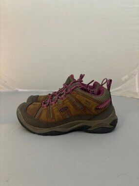 Keen circadia vent hiking boots brown purple women’s 1026778 new